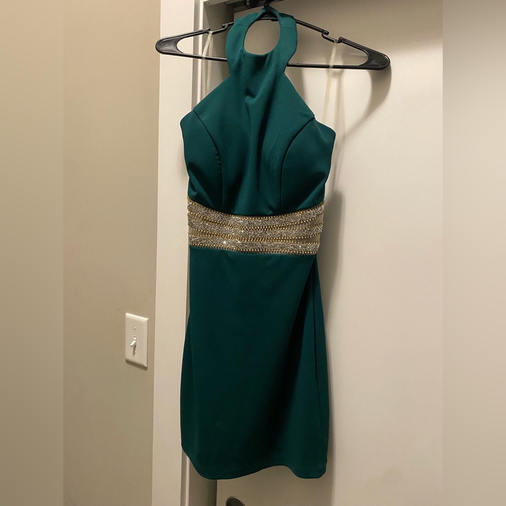 Emerald Green Dress